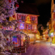 French city Colmar on Christmas Eve.